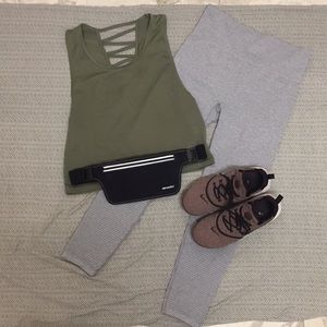 Light Grey, Buttery, Super Stretchy Leggings